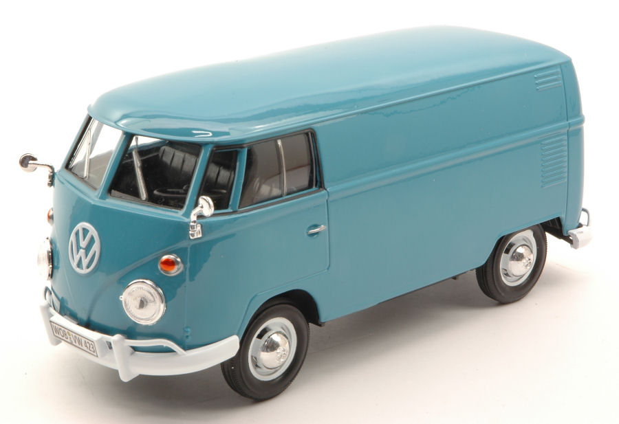 Modellino auto scala 1:24 VW TYPE 2 T1 DELIVERY VAN diecast modellismo bus t2