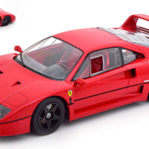 Modellino auto scala 1:18 KK Scale FERRARI F40 1990 rosso diecast modellismo
