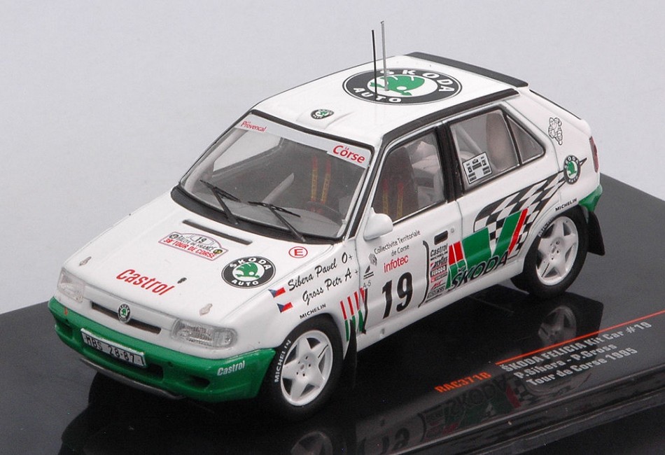 modellauto Rallye-Auto Ixo SKODA FELICIA KIT CAR Maßstab 1:43 aus diecastmodellbau neu