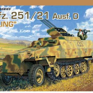 Modellino kit di montaggio carri armati tank Dragon SD KFZ 25121 1:35 modellismo collezione