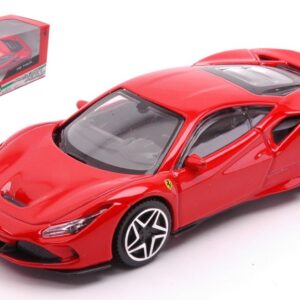 Modellino auto scala 1:43 Burago FERRARI F8 TRIBUTO RED diecast modellismo statico