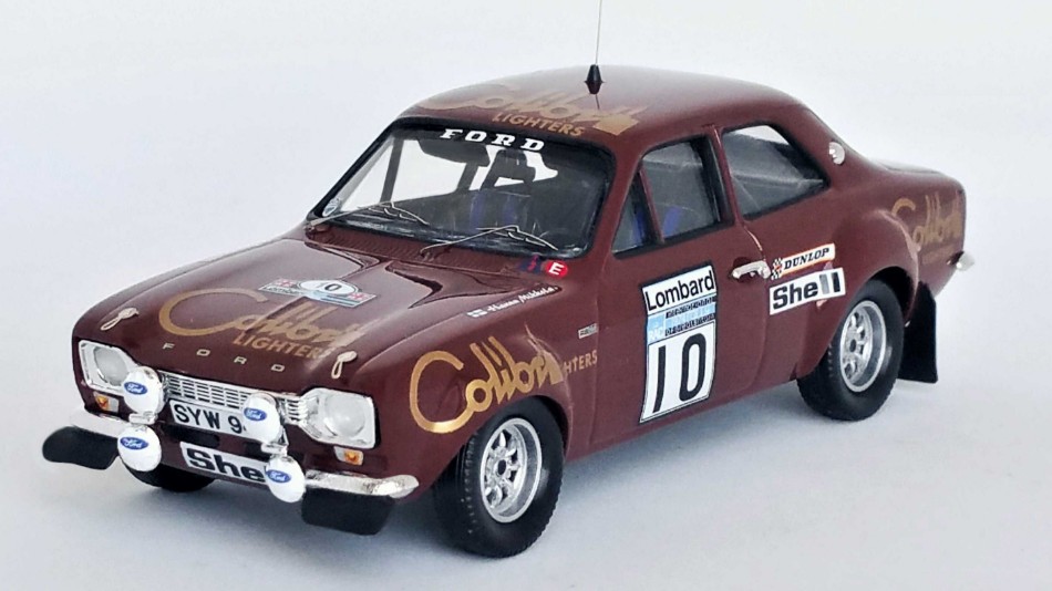 Rally car model 1:43 scale Trofeu Ford ESCORT MK1 RALLYE 1974 collection