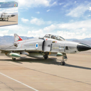 Modellino aerei da costruire model kit di montaggio Italeri RF-4E PHANTOM 1:48 modellismo statico collezione
