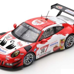 Modellino auto scala 1:43 Spark Model  PORSCHE 911 GT3 N.30 24 H NURB.2019 MULLER-RENAUER-PREINING-ABB. racing modellismo statico