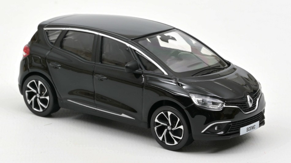 Miniature voiture auto 1:43 Norev RENAULT SCENIC 2016 NOIR modélisme diecast