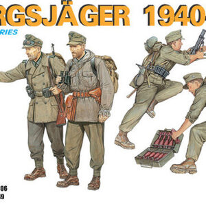 Modellino soldati model kit modellismo diorami Dragon  GERMAN GEBIRSJAGER KIT 1:35 modellismo statico collezione