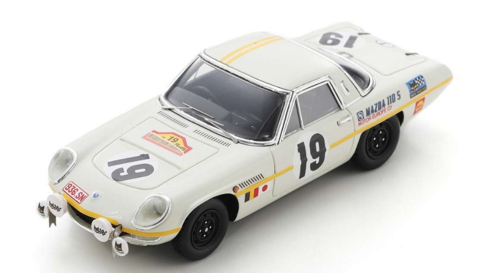 Model car scale 1:43 spark Model MAZDA 110S NURBURGRING 1968 vehicles