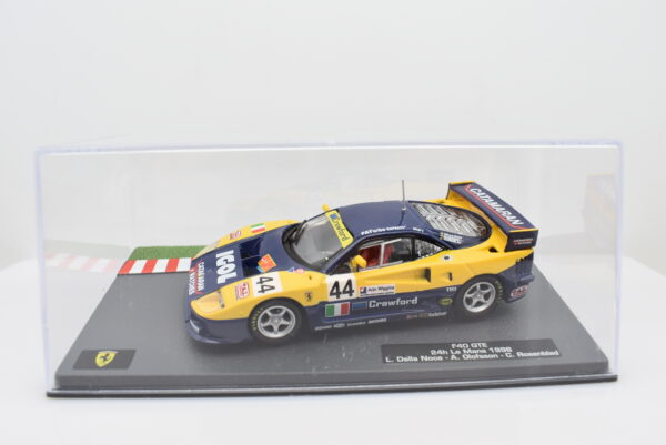 Modellino auto Ferrari F40 GTE racing collection scala 1:43 ixo diecast modellismo - immagine 5