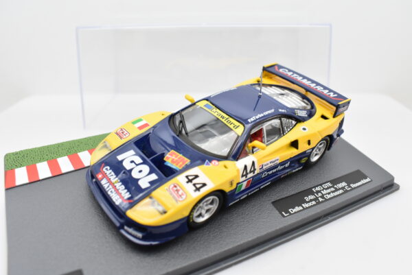 Modellino auto Ferrari F40 GTE racing collection scala 1:43 ixo diecast modellismo - immagine 2