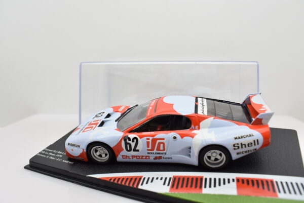 Modellino auto Ferrari 512 BB LM racing collection scala 1:43 ixo diecast modellismo - immagine 3