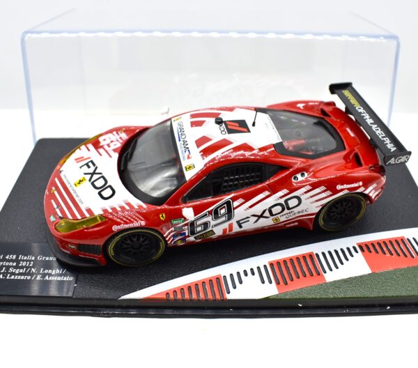 Modellino auto Ferrari 458 Italia Grand Am racing collection 1:43 ixo diecast modellismo