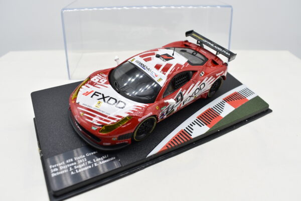 Modellino auto Ferrari 458 Italia Grand Am racing collection 1:43 ixo diecast modellismo - immagine 2