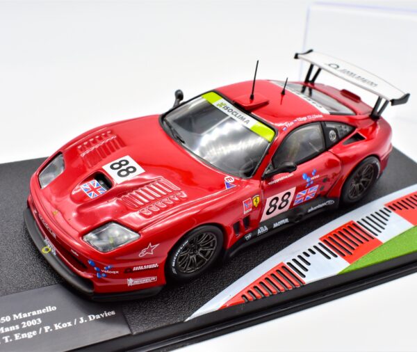 Modellino auto Ferrari 550 Maranello racing collection 1:43 ixo diecast modellismo