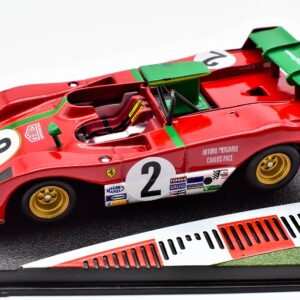 Modellino auto Ferrari 312 P racing collection 1:43 ixo diecast modellismo