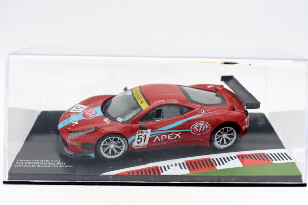 Modellino auto Ferrari 458 Italia GT3 racing collection scala 1:43 ixo diecast modellismo - immagine 4