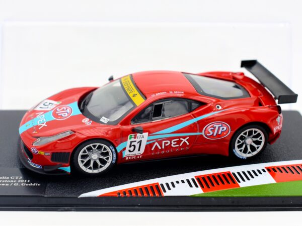 Modellino auto Ferrari 458 Italia GT3 racing collection scala 1:43 ixo diecast modellismo