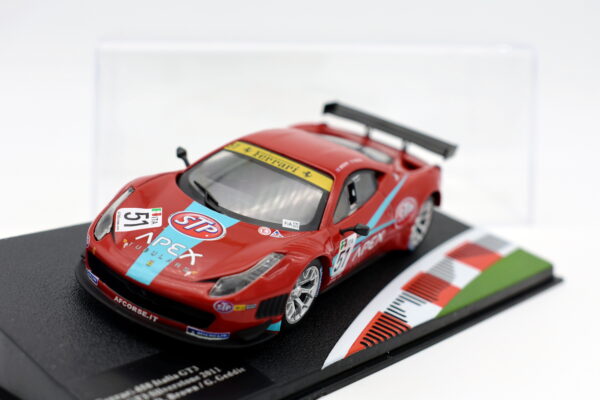 Modellino auto Ferrari 458 Italia GT3 racing collection scala 1:43 ixo diecast modellismo - immagine 2