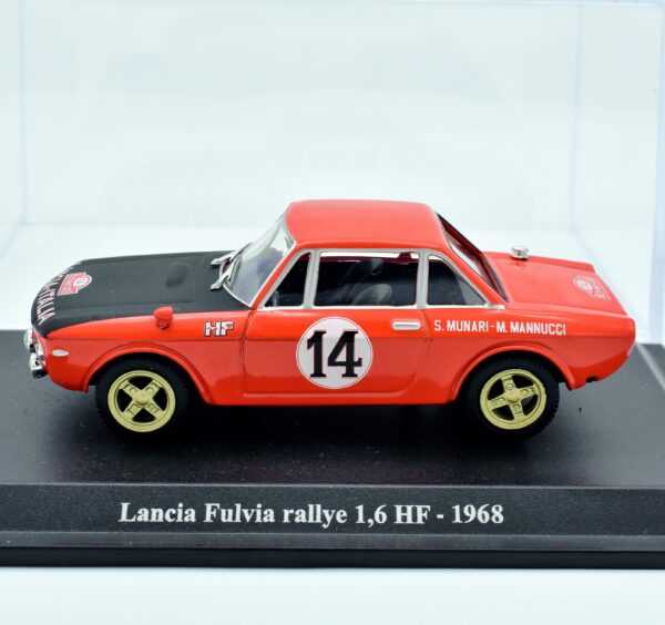 Modellino auto scala 1:43 Lancia Fulvia Rallye 1.6 HF diecast modellismo statico da collezione norev