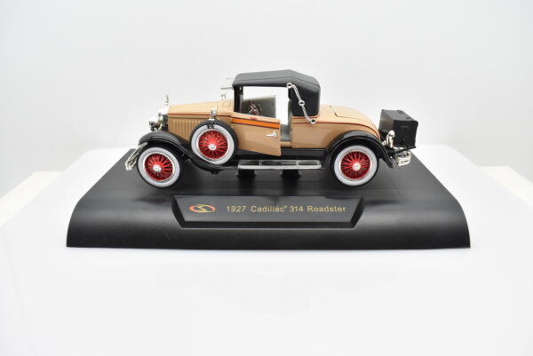 Modellino auto Cadillac 314 Roadster scala 1:32 diecast modellismo collezione epoca solido - immagine 2