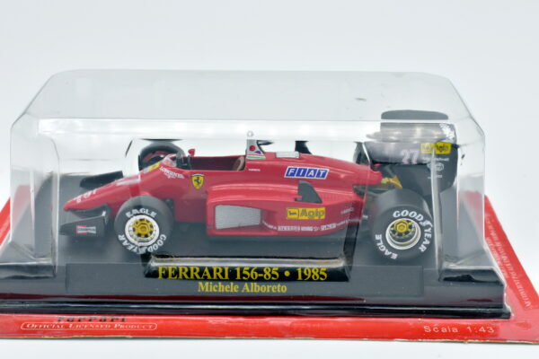 Modellini Ferrari f1 scala 1/43 formula 1 auto gp collezione 156-85 alboreto ixo - immagine 2