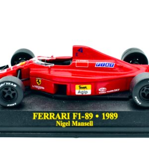 Modellini Ferrari f1-89 scala 1/43 formula 1 gp auto collezione MANSELL diecast