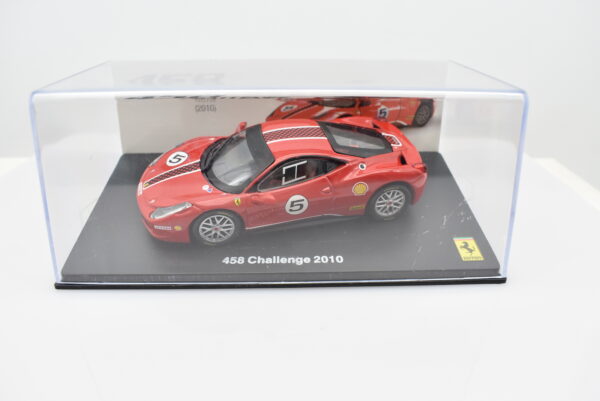 Modellino auto scala 1:43 Ferrari GT Collection 458 Challenge diecast modellismo da collezione - immagine 4