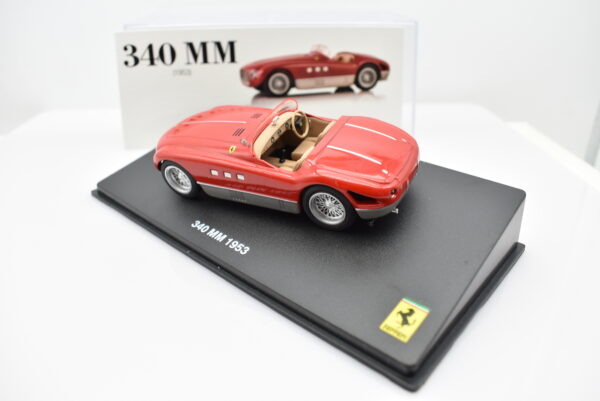 Modellino auto scala 1:43 Ferrari GT Collection 340 MM diecast modellismo da collezione - immagine 3