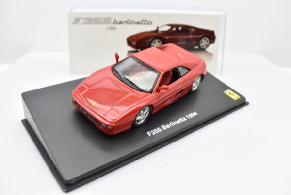 Modellino auto scala 1:43 Ferrari GT Collection F355 Berlinetta diecast modellismo da collezione - immagine 2