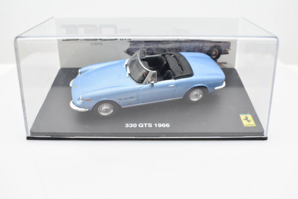 Modellino auto scala 1:43 Ferrari GT 330 GTS diecast modellismo statico da collezione - immagine 4