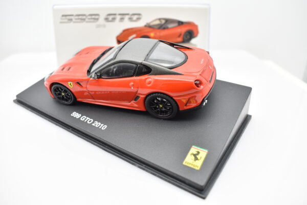 Modellino auto scala 1:43 Ferrari GT Collection 599 GTO diecast modellismo da collezione - immagine 3