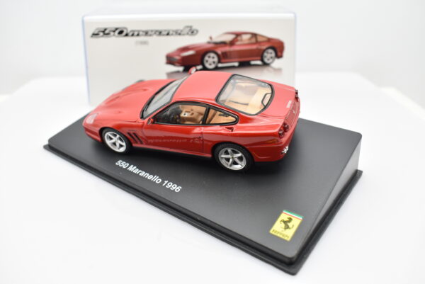 Modellino auto scala 1:43 Ferrari GT Collection 550 Maranello diecast modellismo da collezione - immagine 3