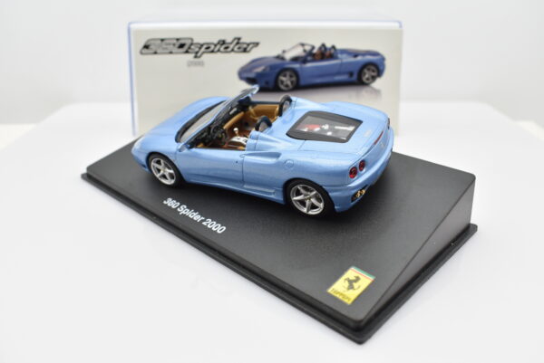 Modellino auto scala 1:43 Ferrari GT Collection 360 Spider diecast modellismo da collezione - immagine 3