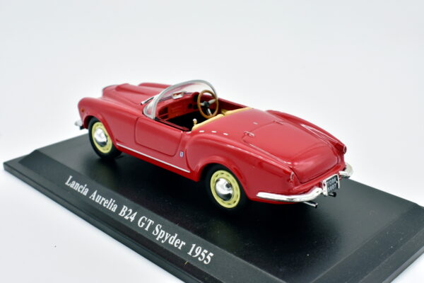 Modellino auto Lancia Aurelia B24 GT Spyder scala 1:43 modellismo norev diecast - immagine 3