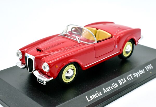 Modellino auto Lancia Aurelia B24 GT Spyder scala 1:43 modellismo norev diecast - immagine 6