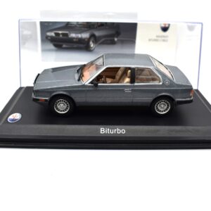 Modellino auto scala 1:43 Maserati Biturbo diecast modellismo da collezione