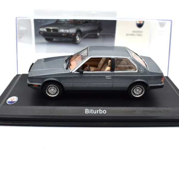 Modellino auto scala 1:43 Maserati Biturbo diecast modellismo da collezione