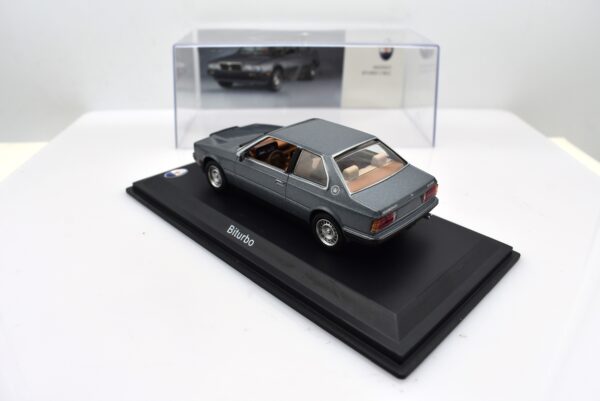 Modellino auto scala 1:43 Maserati Biturbo diecast modellismo da collezione - immagine 3