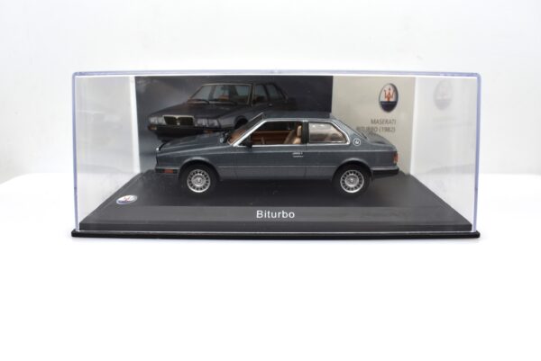 Modellino auto scala 1:43 Maserati Biturbo diecast modellismo da collezione - immagine 5