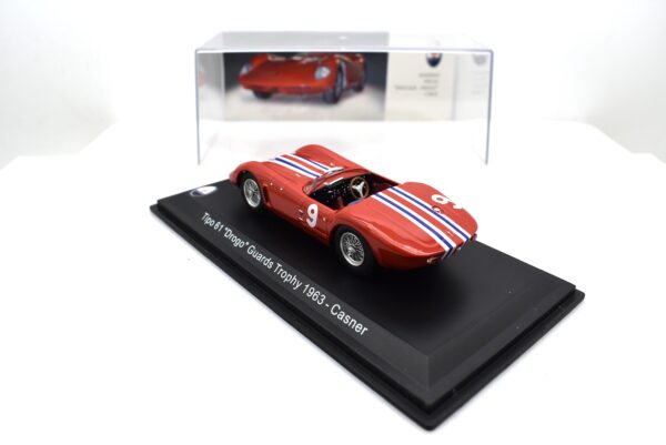 Modellino auto scala 1:43 Maserati Tipo 61 Drogo diecast modellismo da collezione - immagine 3