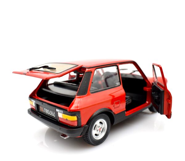 Modellino auto scala 1:24 Autobianchi A112 Abarth modellismo statico da collezione - immagine 4