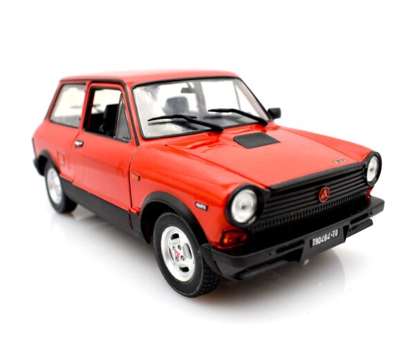 Modellino auto scala 1:24 Autobianchi A112 Abarth modellismo statico da collezione - immagine 5
