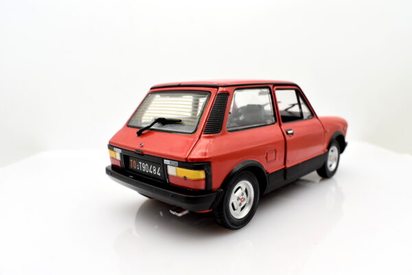 Modellino auto scala 1:24 Autobianchi A112 Abarth modellismo statico da collezione - immagine 7