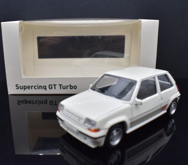 Modellino auto scala 1:43 Norev RENAULT SUPERCINQUE GT TURBO PHASE II 1988 - immagine 5