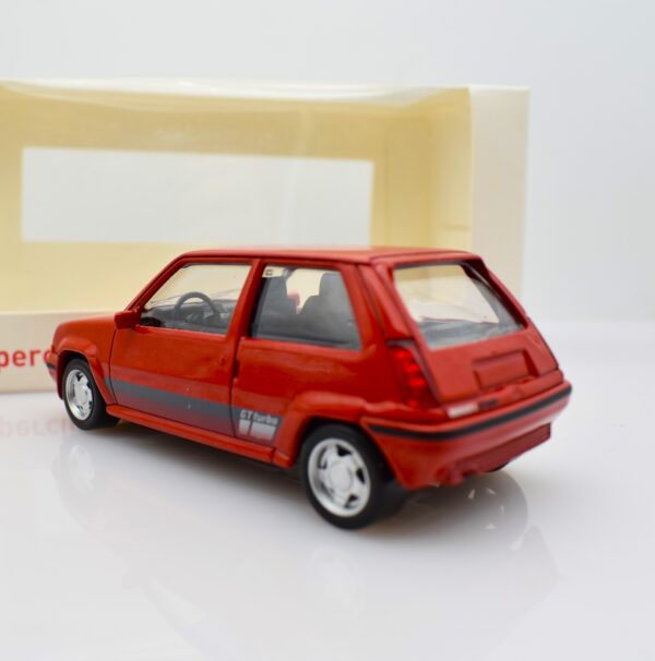 Modellino auto scala 1:43 Norev RENAULT SUPERCINQUE GT TURBO PHASE II 1988 red - immagine 9