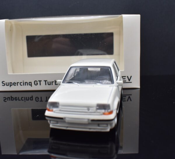 Modellino auto scala 1:43 Norev RENAULT SUPERCINQUE GT TURBO PHASE II 1988 - immagine 7