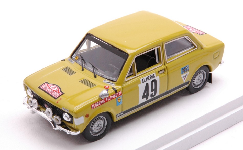 Modellino auto rally scala 1:43 Rio  FIAT 128 RALLY N.49 MONTE CARLO RALLY 19...