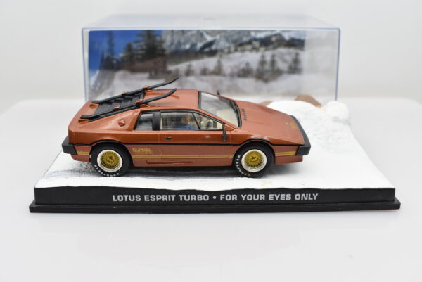 Modellini auto dei film 007 James Bond scala 1:43 LOTUS ESPRIT TURBO collezione - immagine 2