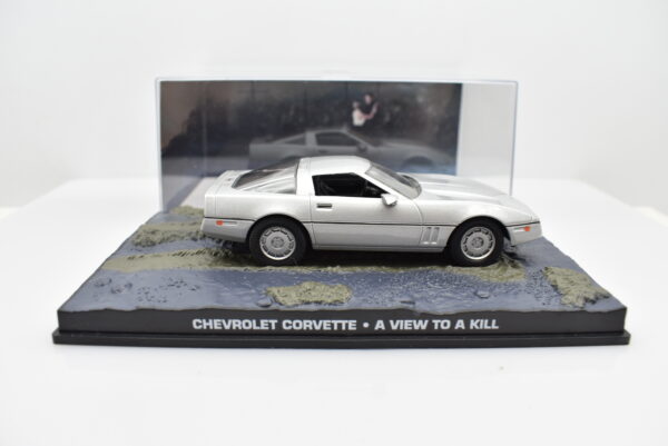 Modellini auto dei film 007 James Bond scala 1:43 CHEVROLET CORVETTE collezione - immagine 2