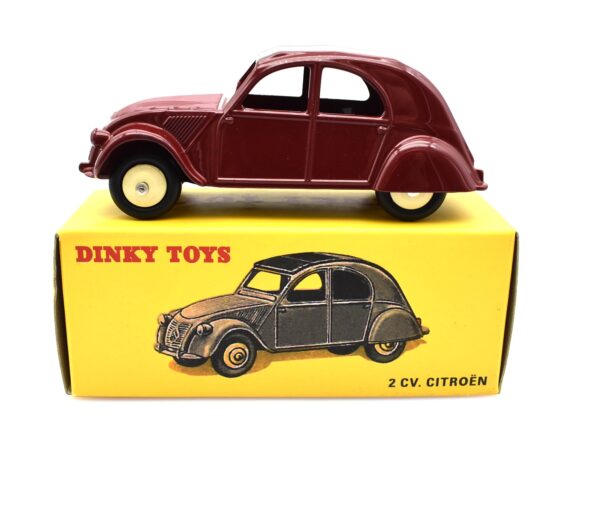 Modellino auto dinky toys 1:43 Citroen 2 cv de agostini collezione