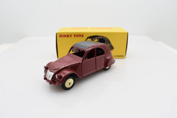 Modellino auto dinky toys 1:43 Citroen 2 cv de agostini collezione - immagine 2